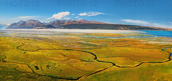 Tasman River flowing into Lake Pukaki