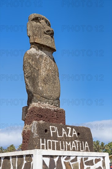 Moai in the Ahu Tahai Complex