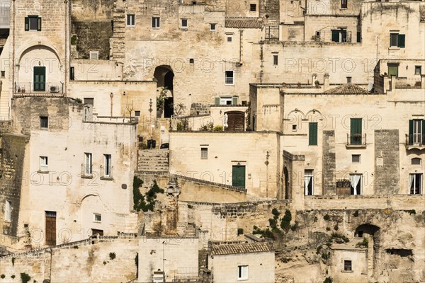 Nested houses in Sasso Caveoso district