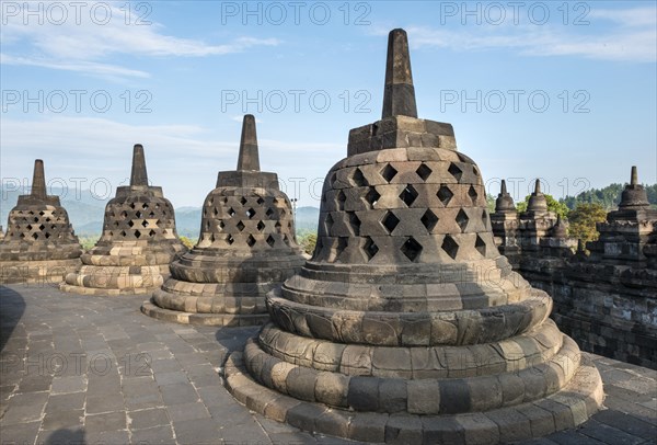 Temple complex Borobudur