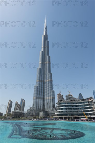 Burj Khalifa and skyscrapers