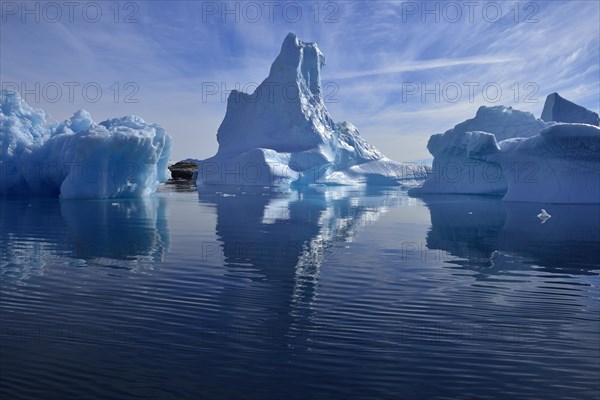 Iceberg drifting in Sermilik Fjord