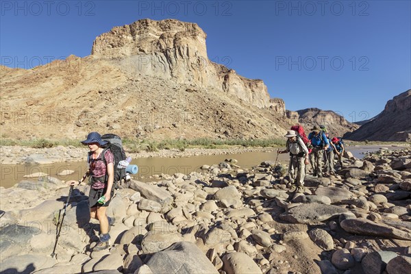 Hikers near Fish River