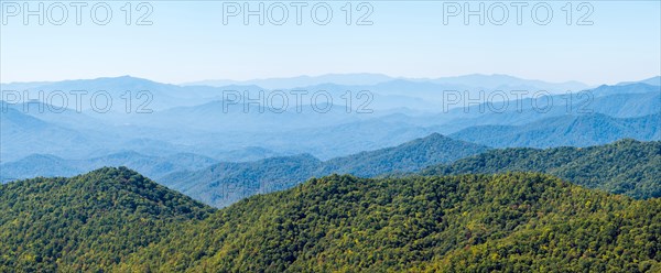 Blue Ridge Mountains from the Blue Ridge Parkway