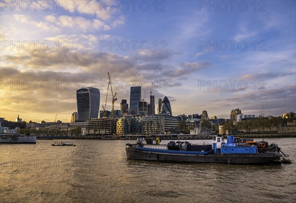 Skyline of the City of London