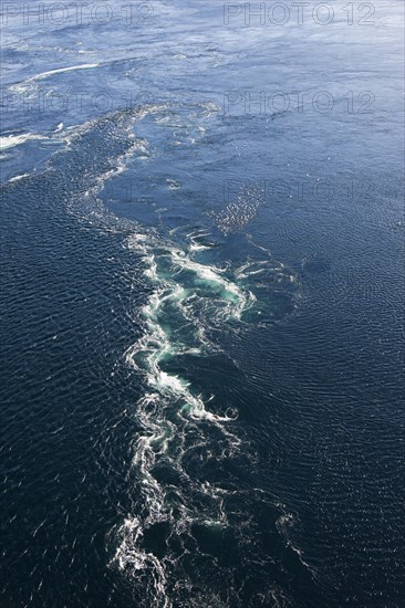 Massive whirlpools in the water