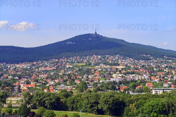 View from the Upper Town to the Lower Town