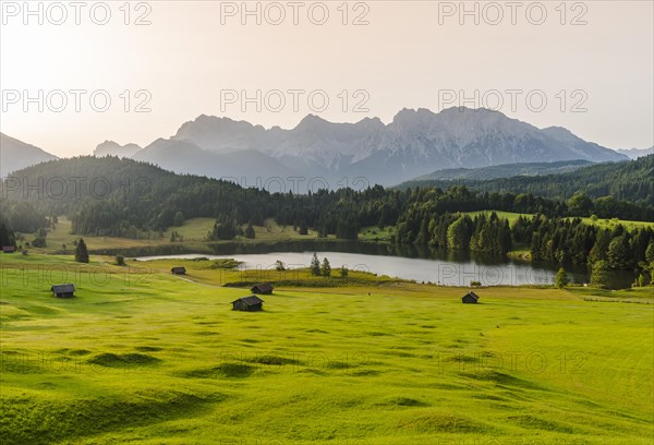 Lake Geroldsee at sunrise