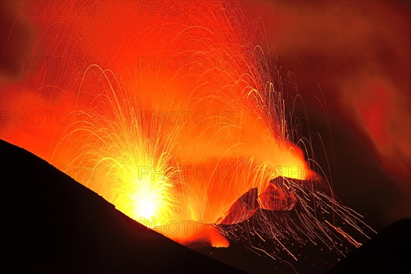 Volcanic eruption