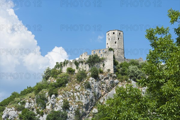 Medieval citadel ruins of Pocitelj