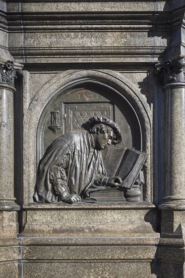 Relief at Luther Memorial