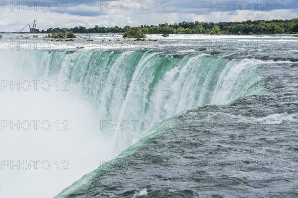 Overview over Horseshoe falls