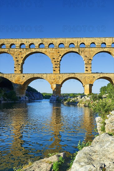 Roman aqueduct of the Pont du Gard