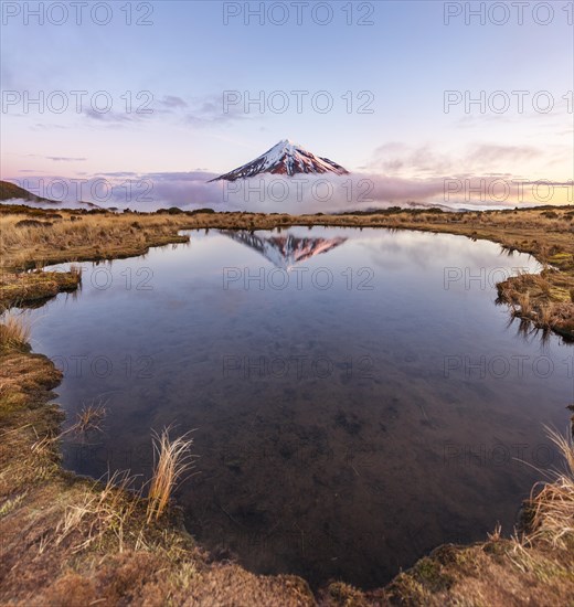 Reflection in Pouakai Tarn lake