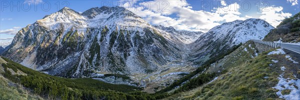 Schwarzhorn with snow