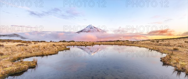 Reflection in Pouakai Tarn lake