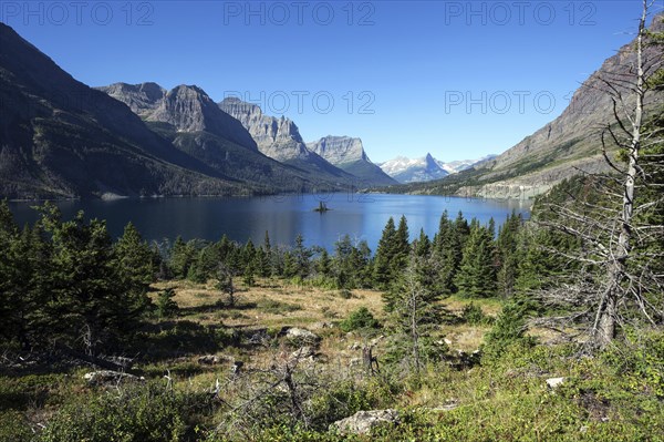 Saint Mary Lake with Wild Goose Island