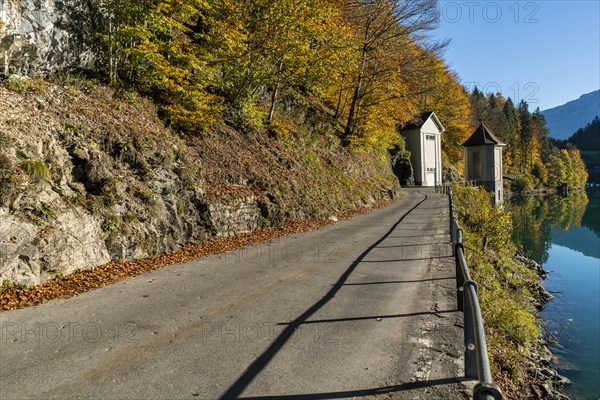 Praglpass with Klontalersee