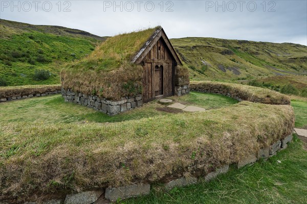 Wooden and peat buildings