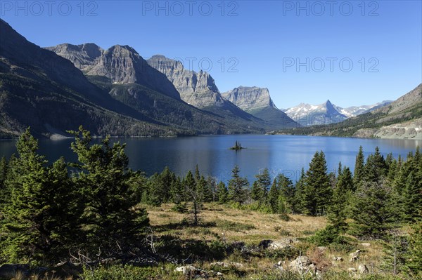 Saint Mary Lake with Wild Goose Island