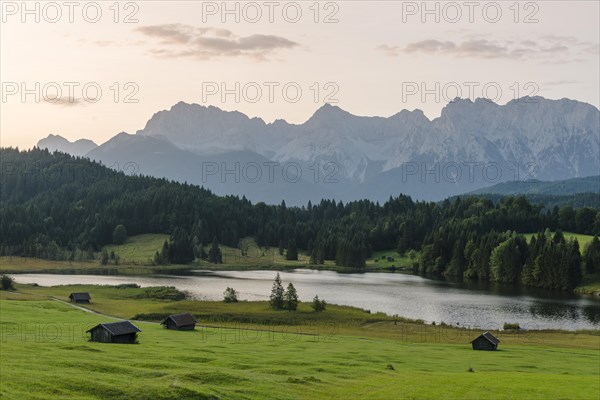 Lake Geroldsee at sunrise