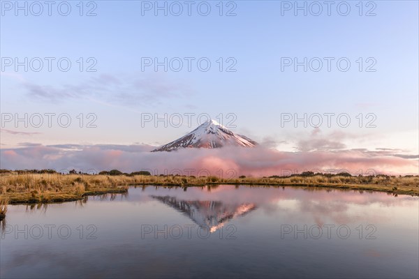 Reflection in Pouakai Tarn lake