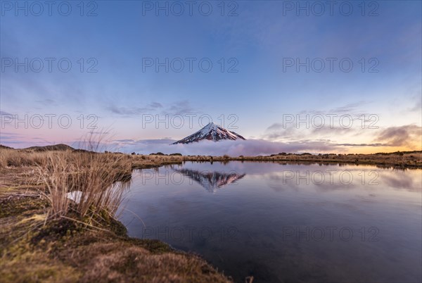 Reflection in Pouakai Tarn lake