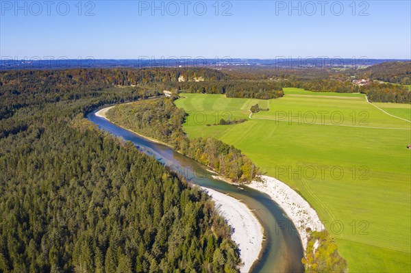 River course Isar