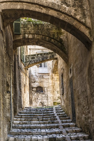 Stairs in the old town