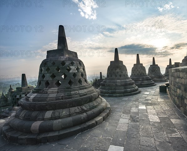 Temple complex Borobudur