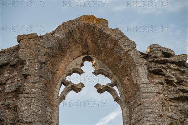 Remains of a gothic window