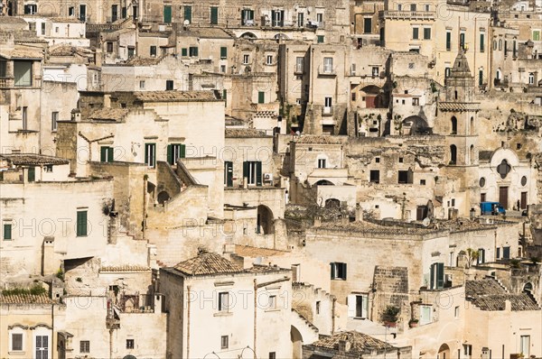 Nested houses in Sasso Caveoso district