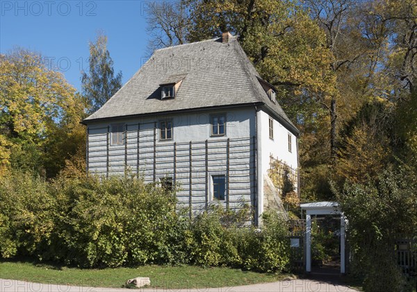 Goethe's garden house in the Park an der Ilm