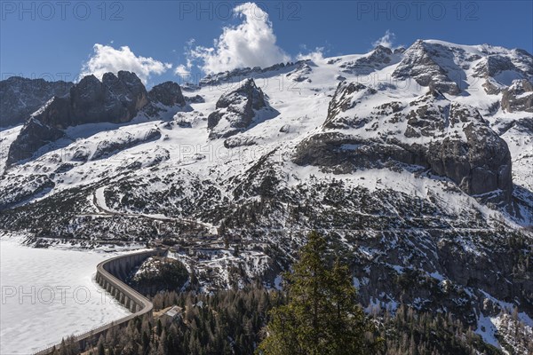 Mountain range Marmolada