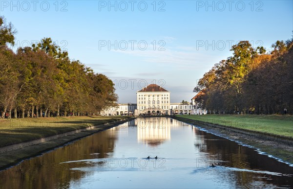 West side of Nymphenburg Palace