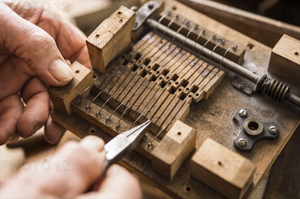 Barrel organ builder