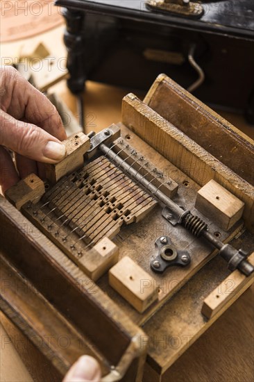 Barrel organ manufacture