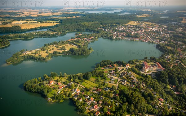 Lake Feldberger Haussee with Feldberg