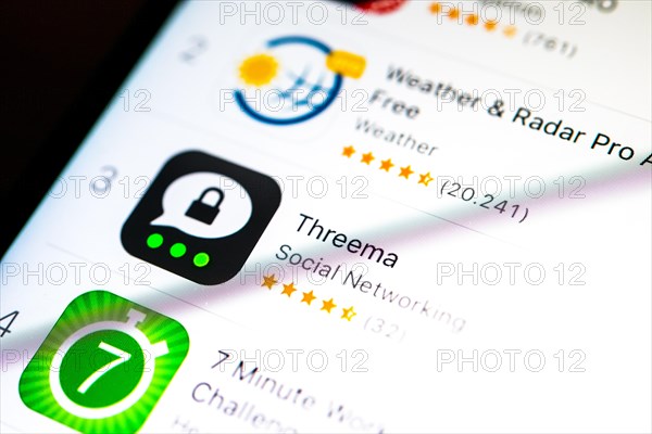 Threeema App in the Apple App Store