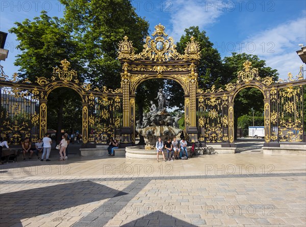 Amphitrite fountain at Place Stanislas