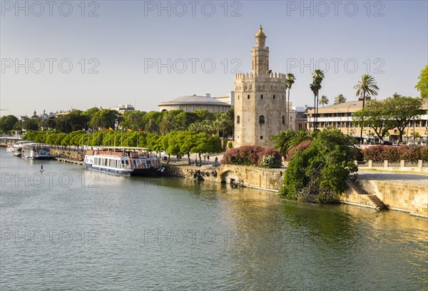 Torre del Oro on the waterfront of the Rio Guadalquivir