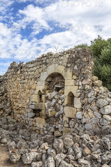 Old wall remains