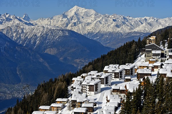 Bettmeralp under a thick blanket of snow