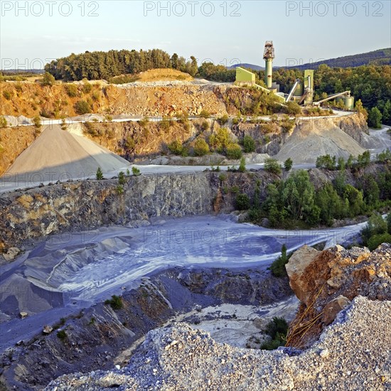 Limestone quarry