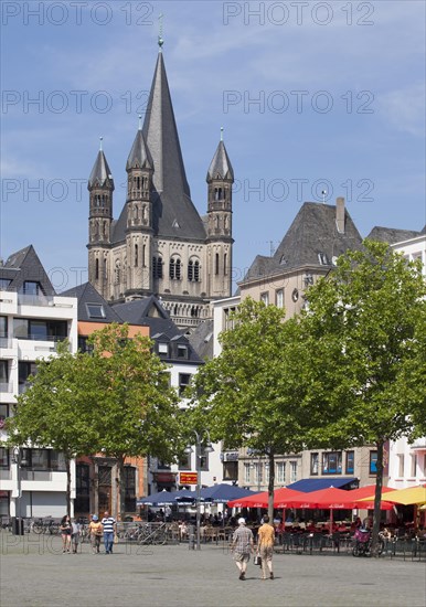 Gabled houses at Heumarkt