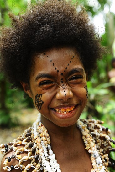 Korafe-Child with face painting