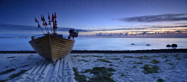 Fishing boat on the beach