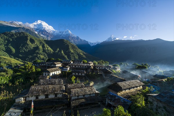 View on the village