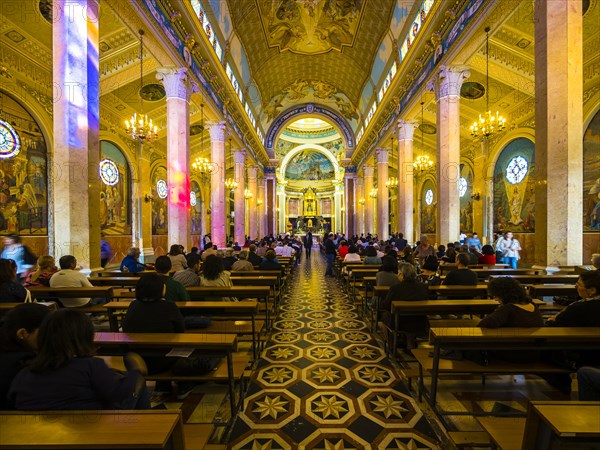 Interior of the Sanctuary of Maria Santissima del Tindari