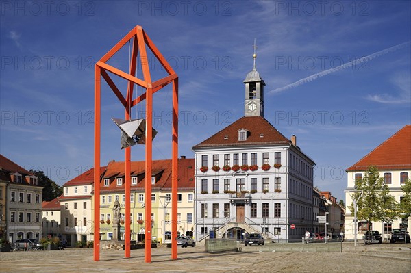 Town hall on the market place Altmarkt